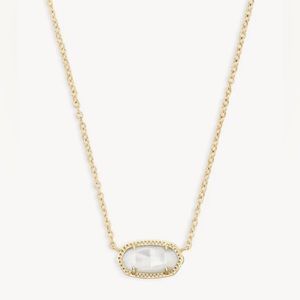 Kendra Scott Elisa Pendant Necklace in Ivory Pearl